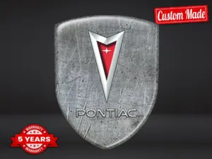 Pontiac Logos Autos Resistentes Máximo Deporte Estilo Edición Pro